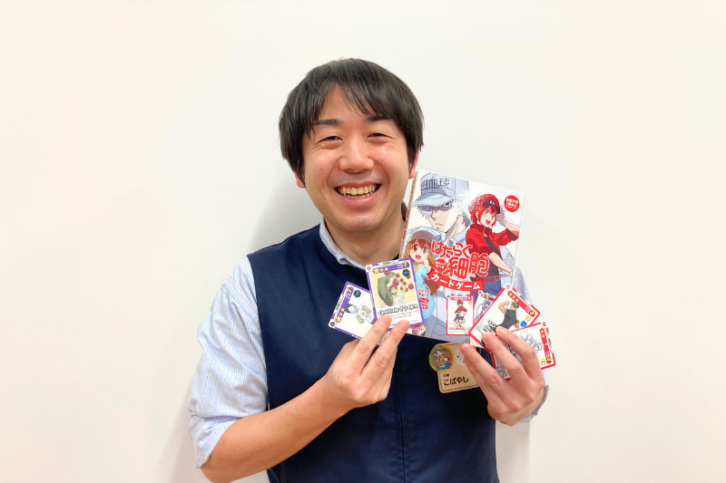 科学ゲーム展・限定イベント 「『はたらく細胞 あそんで学べる カードゲーム』で免疫学！」